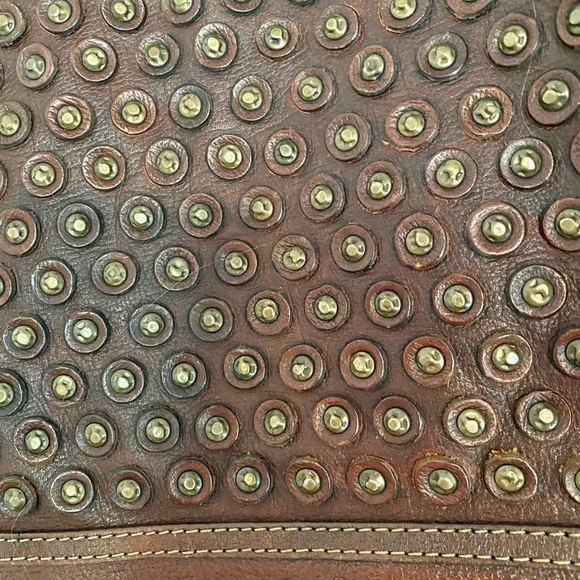 Frye Leather Satchel in Cognac - Picture 8 of 9